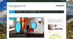 Desktop Screenshot of berufsgeocacher.de